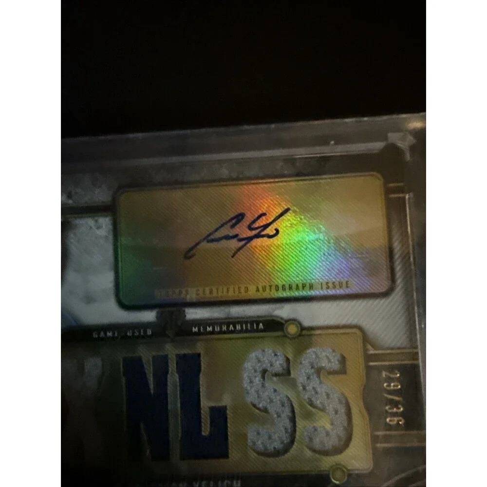 2024 Topps Triple Threads Jersey Christian Yelich Autograph Relic /36 -Brewers🔥